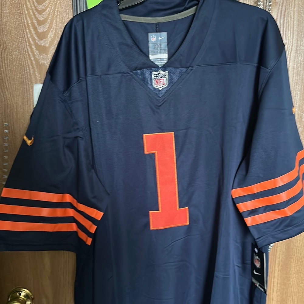 Chicago bears Justin Fields Jersey xxl